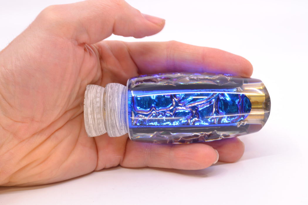 Coggin Lures Blue-Purple Dichro 4-Hole Copalure Scoop 12" 9oz