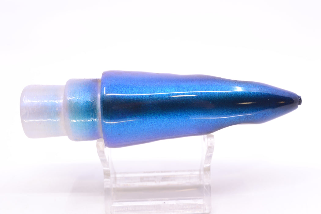 Tsutomu Lures Silver Dot Blue Back Non-Jetted Kona Dragon 9"+ 6.4oz