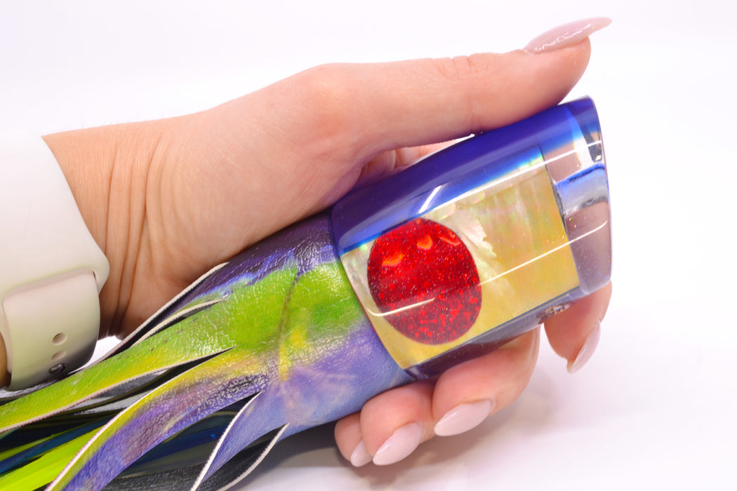 Marlin Magic Golden MOP Blue Back Red Eyes Ruckus 12" 9oz ALV Vinyl Yellowfin Tuna