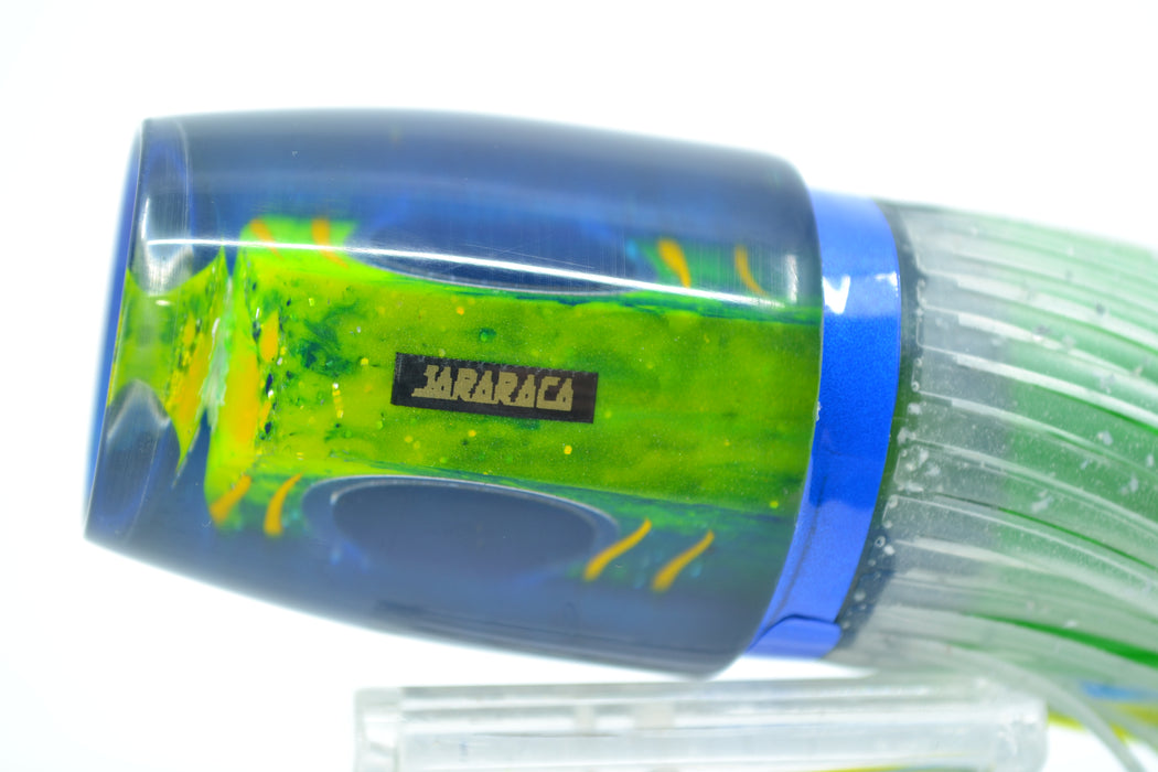 Amaral Lures Green-Blue Marbled Blue Back Jararaca 12" 4oz