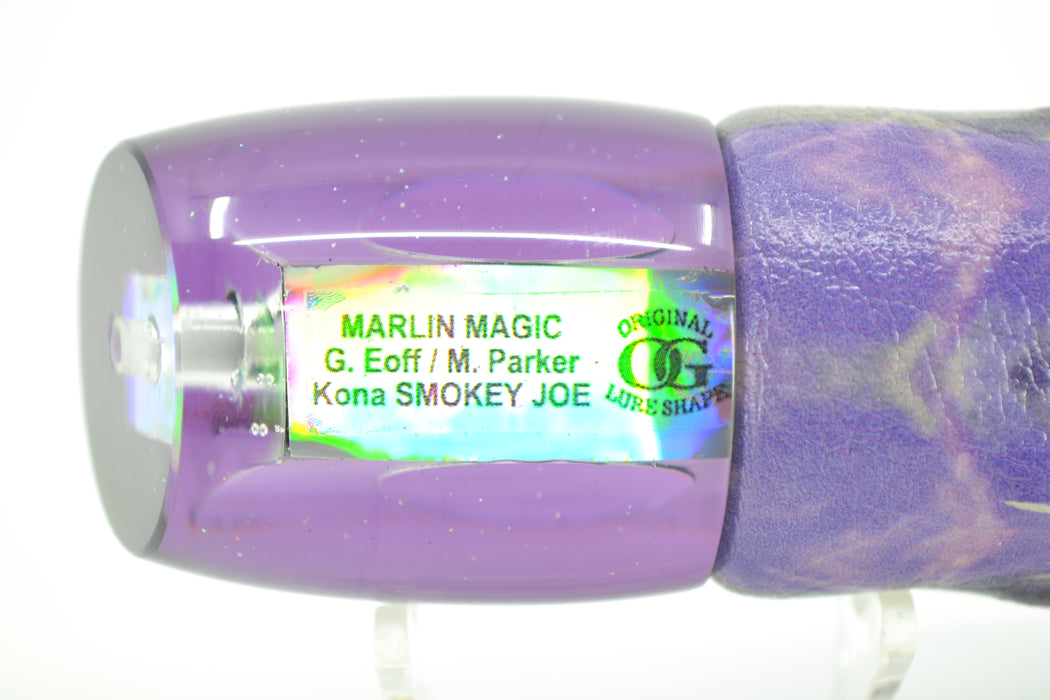 Marlin Magic Purple MOP Purple Back Taxi Eyes Smokey Joe 12" 8.5oz ALV Purple Skipjack