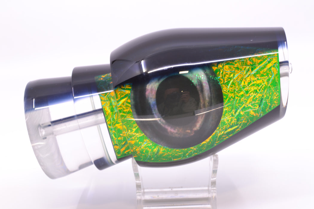 Moyes Lures Green Dichro Black Back Taxi Eyes Sumo Teaser 22oz GZE