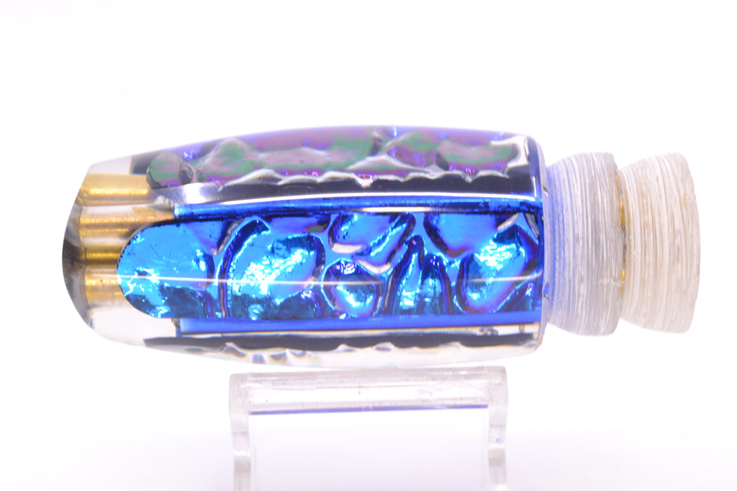 Coggin Lures Blue-Purple Dichro 4-Hole Copalure Scoop 12" 9oz