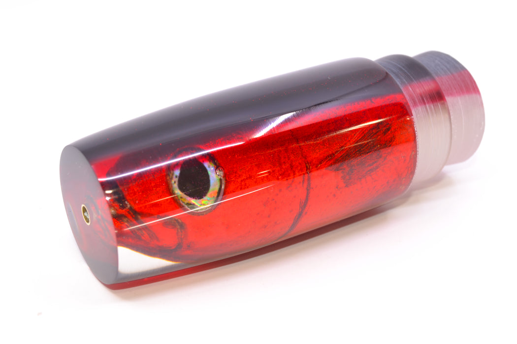 Ali'i Kai Lures Red Opelu Black-Red Back Medium Hard Head 12" 6oz GZE