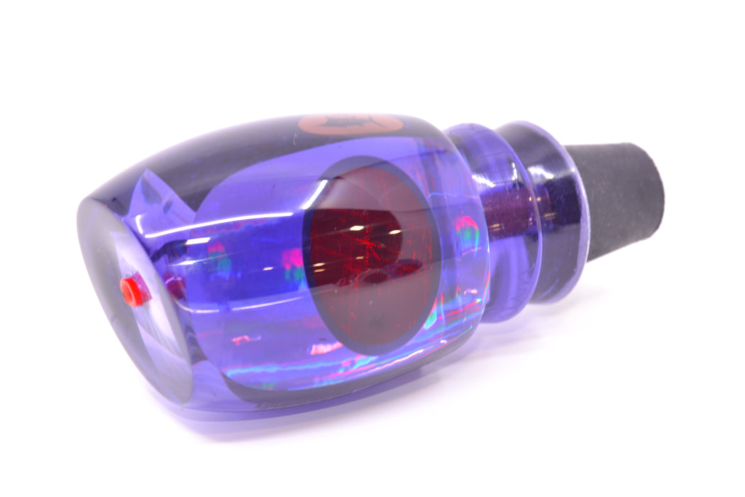 Aloha Lures Purple Rainbow Black Back Red Eyes Bamboocha 12" 6.7oz