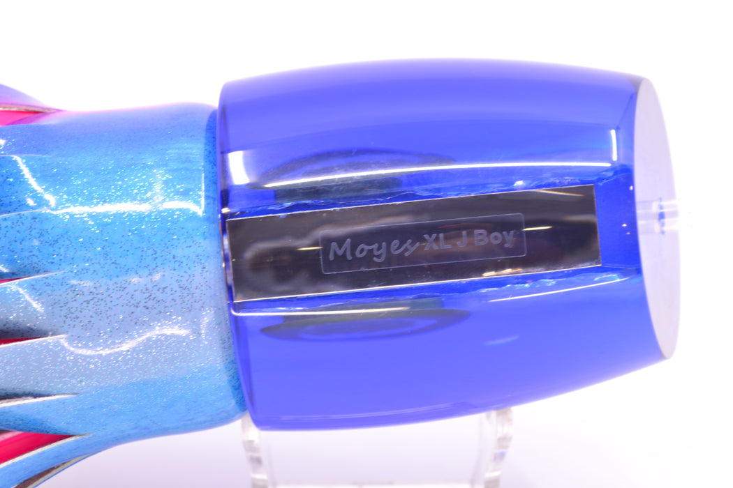 Moyes Lures Blue-Pink Dichro Blue Back XL J-Boy Teaser 16.3oz FT Vinyl Blue Dream GZE