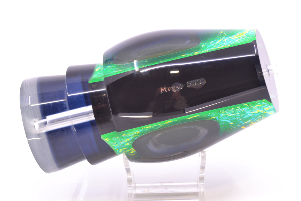 Moyes Lures Green Dichro Black Back Taxi Eyes Sumo Teaser 22oz GZE