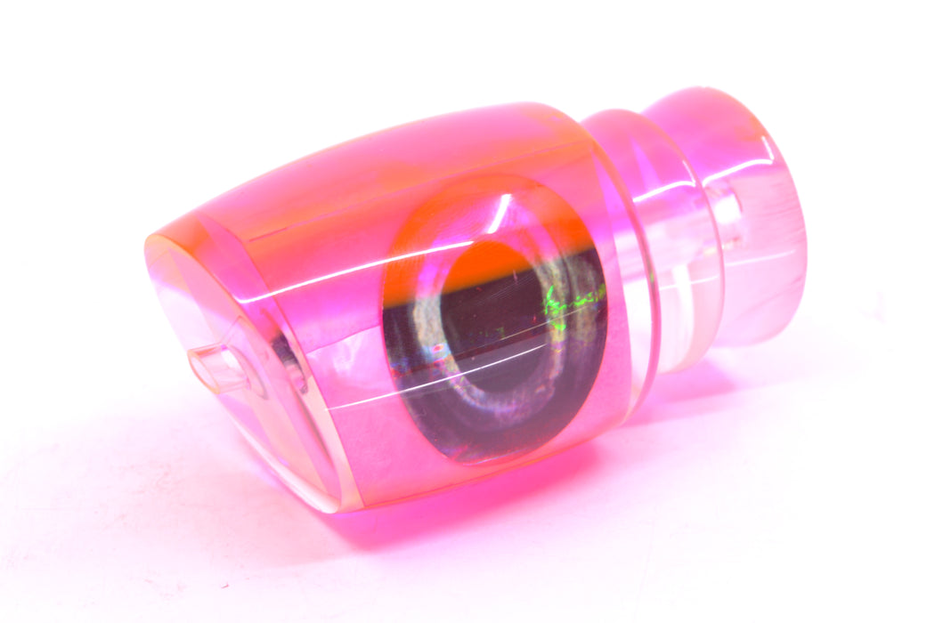 Moyes Lures Pink MOP Pink Back Taxi Eyes Bushmaster 12" 5.5oz