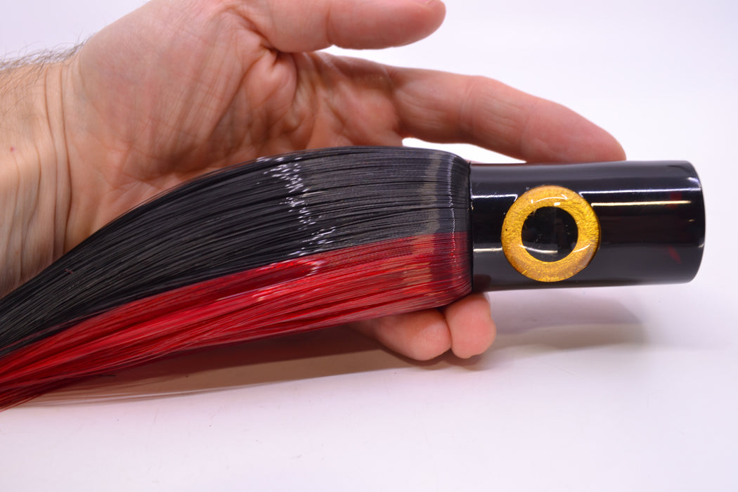 Iland Lures Black-Red Hair Black Head Iland Express 10.5" 3oz EX225-RD/BK