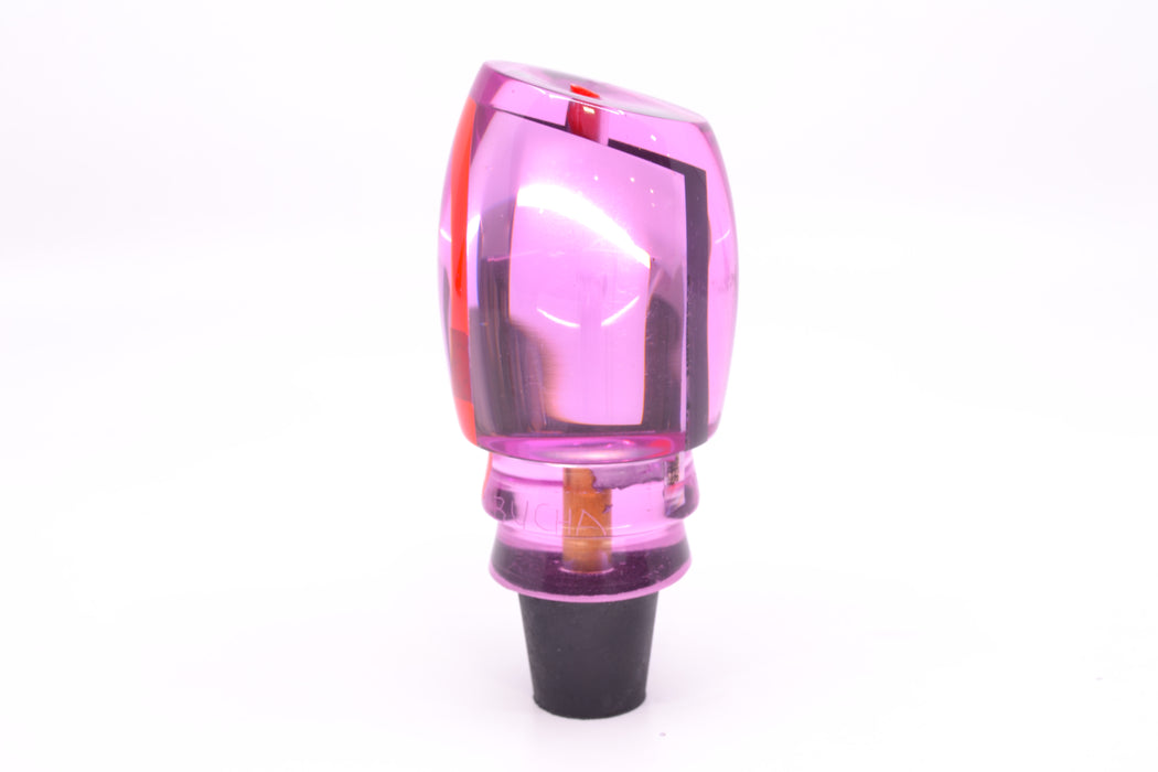 Aloha Lures Pink Mirrored Pink Rainbow Back Bamboocha 12" 6.7oz