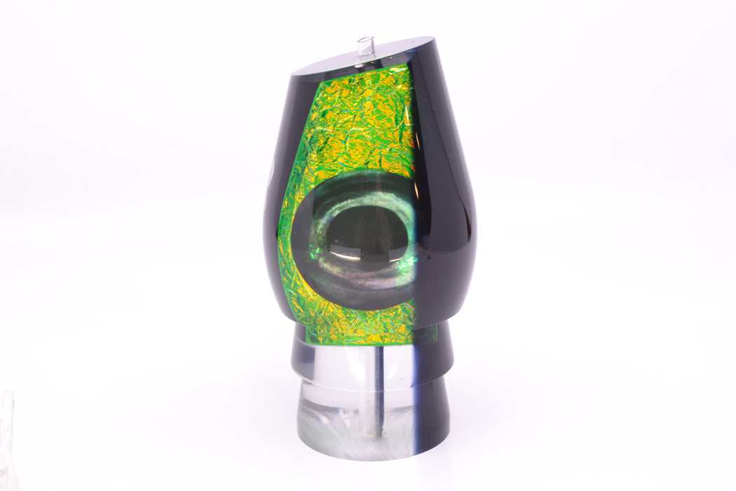 Moyes Lures Green Dichro Black Back Taxi Eyes Sumo Teaser 22oz GZE