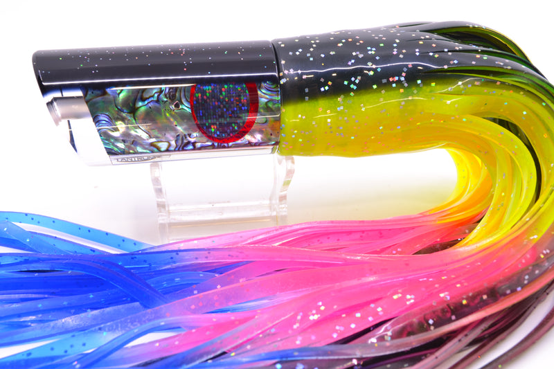 TANTRUM Lures Abalone Shell Black Back Large Tube 12" 8.5oz Skirted Magic Johnson