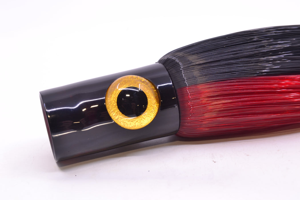 Iland Lures Black-Red Hair Black Head Iland Express 10.5" 3oz EX225-RD/BK
