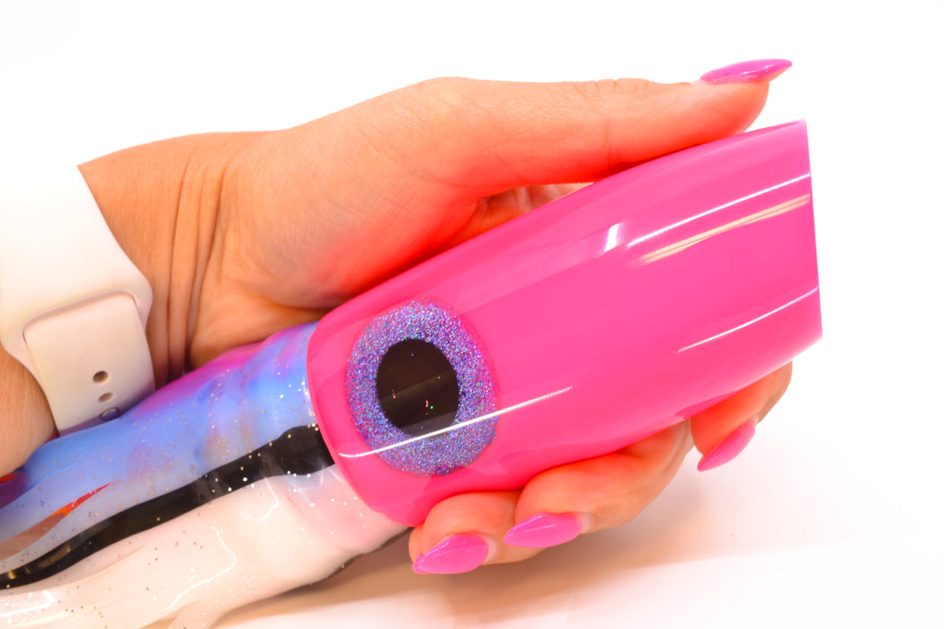 Joe Yee Lures by KEGZ Pink Pearl Super Plunger 14" 11.5oz Skirted Gay Bob