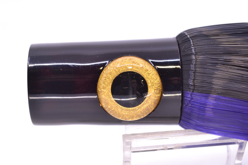 Iland Lures Black-Purple Hair Black Head Iland Express 10.5" 3oz EX225-BK/PL