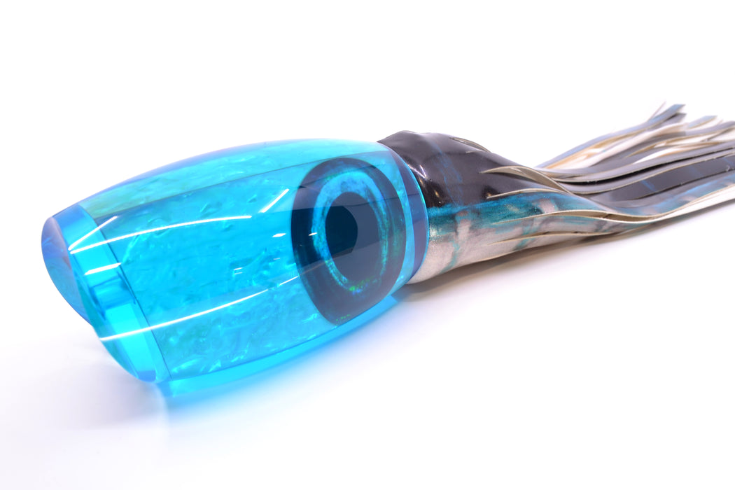 Moyes Lures Ice Blue Awabi Taxi Eyes XL Argus Teaser 25.5oz FT Vinyl Blue Drip