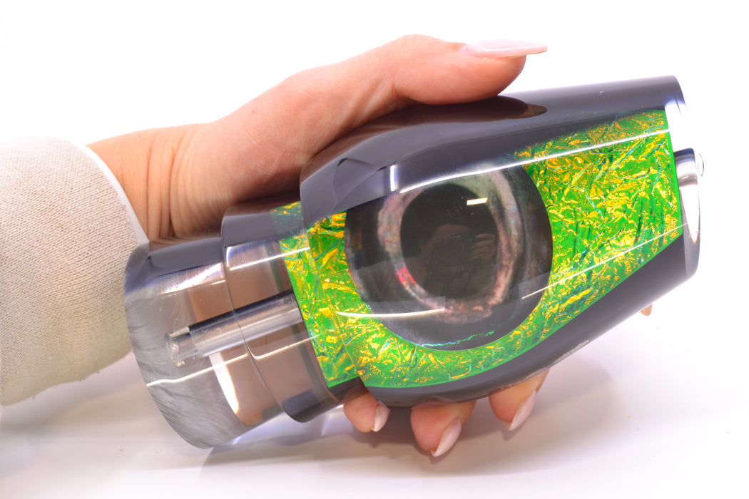 Moyes Lures Green Dichro Black Back Taxi Eyes Sumo Teaser 22oz GZE