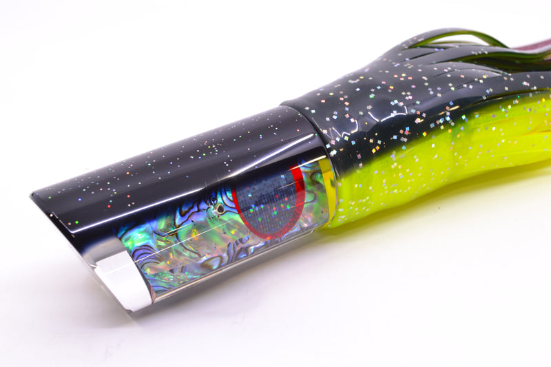 TANTRUM Lures Abalone Shell Black Back Large Tube 12" 8.5oz Skirted Magic Johnson