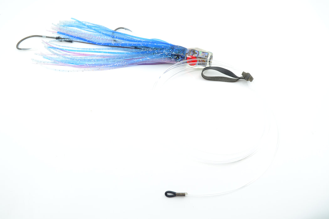 Bonze Lures Paua Shell Red Eyes #2 Outlaw 7" 3oz Pre-Rigged