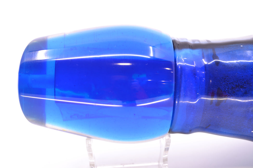 Marlin Magic White Abalone Blue Back Taxi Eyes XL Hibby 16" 18oz Skirted Blue Skipjack GZE