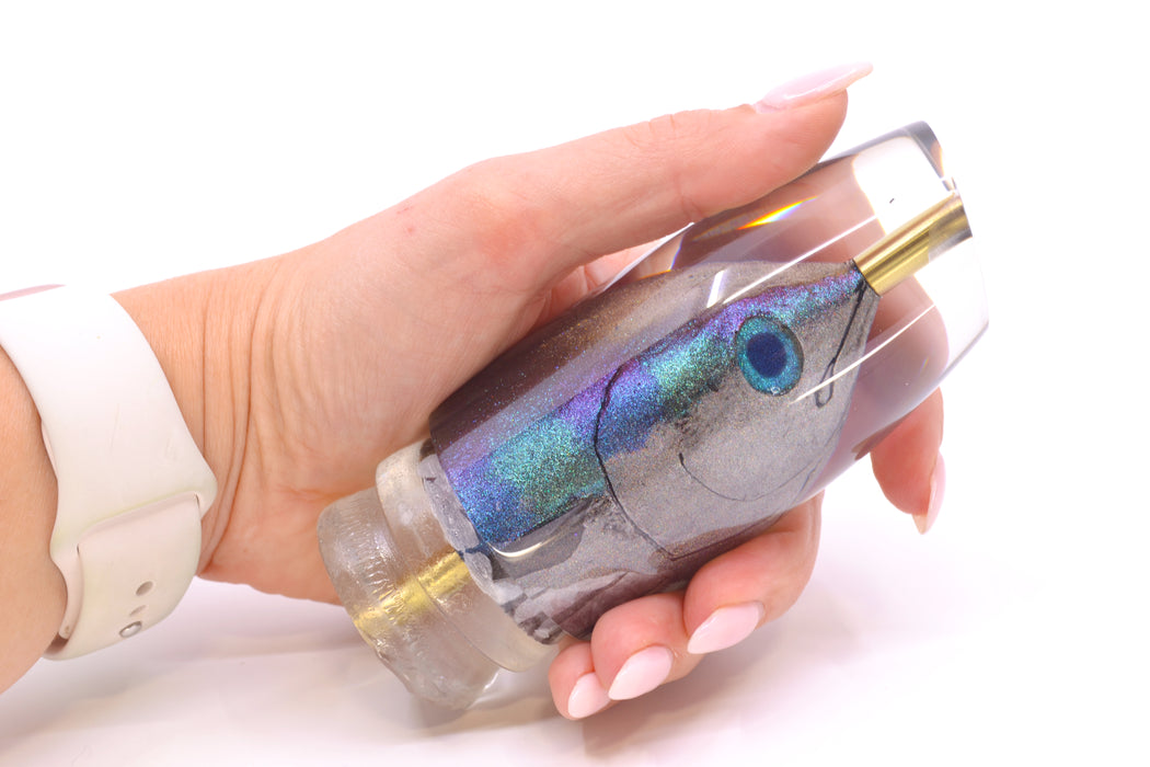 Joe Yee by KEGZ-Niiyama Collab Purple Back Aku Fish Head #1 Super Plunger 14" 7.2oz GZE