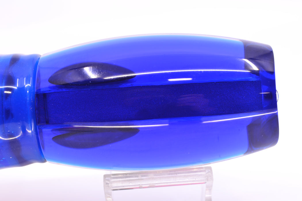 Moyes Lures Blue-Pink Dichro Blue Back 1305 16" 16.5oz Skirted Blue Skipjack