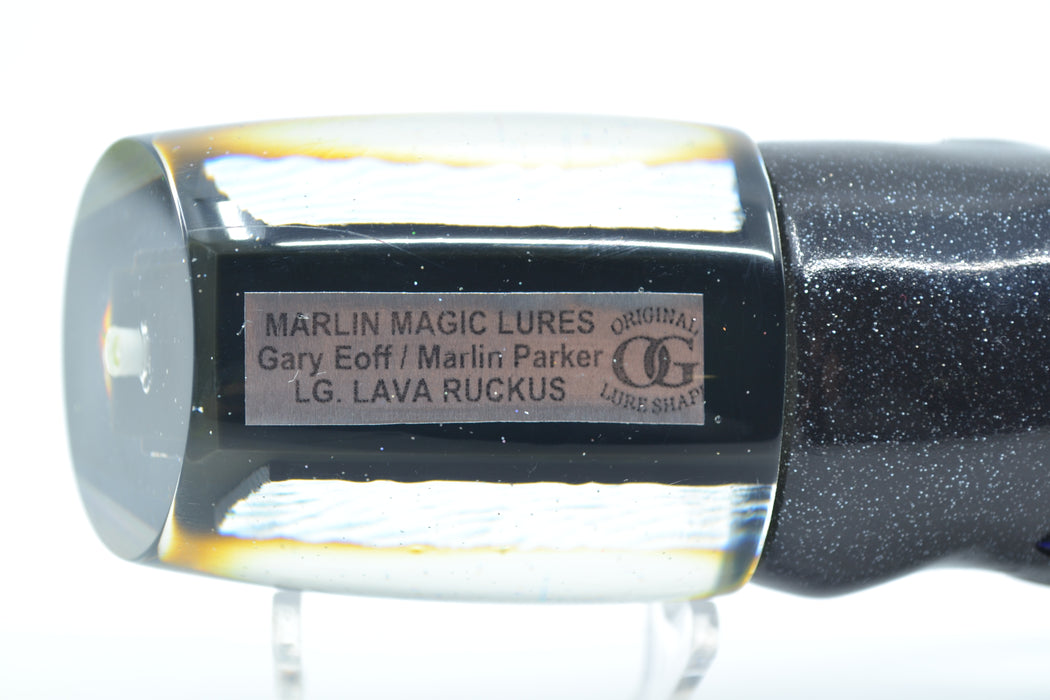 Marlin Magic Blue-Purple Lava Black Magic Large Ruckus 14" 10oz Vinyl Black