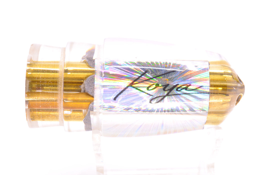 Koya Lures Silver Rainbow Starburst 4-Hole Bullet 9"+ 6oz