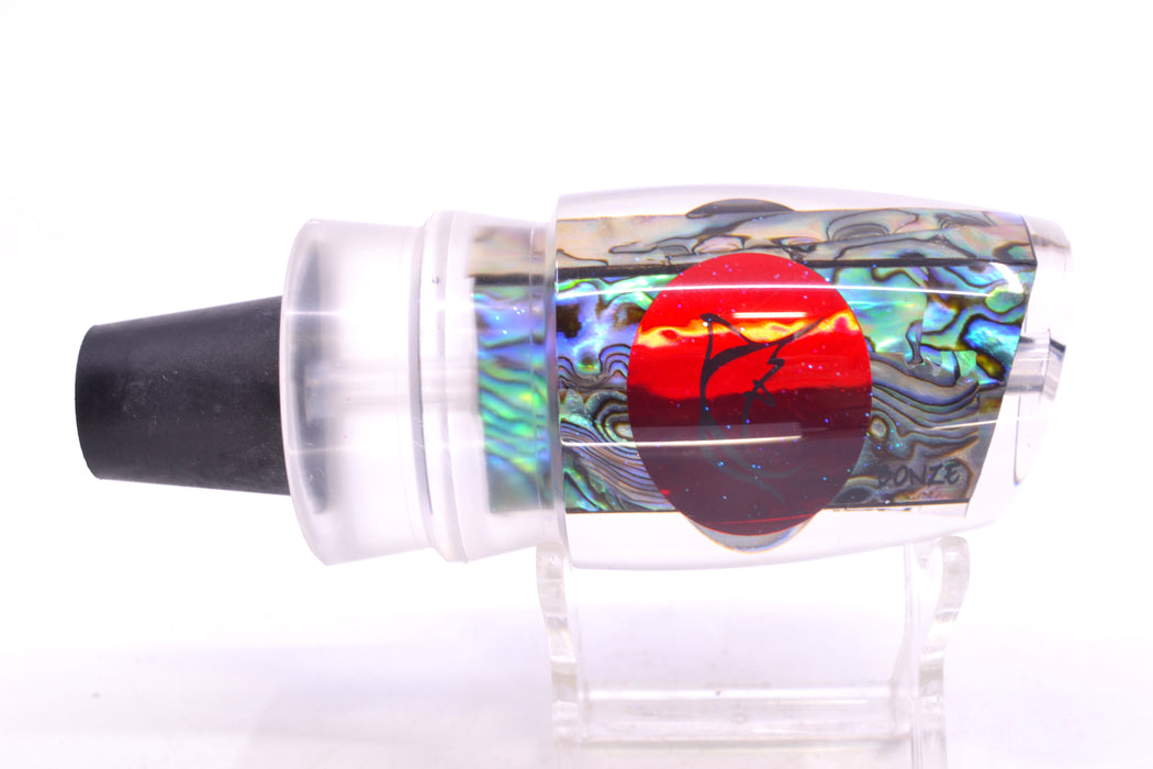 Bonze Lures Paua Shell Red Eyes Scorpion 14" 6oz