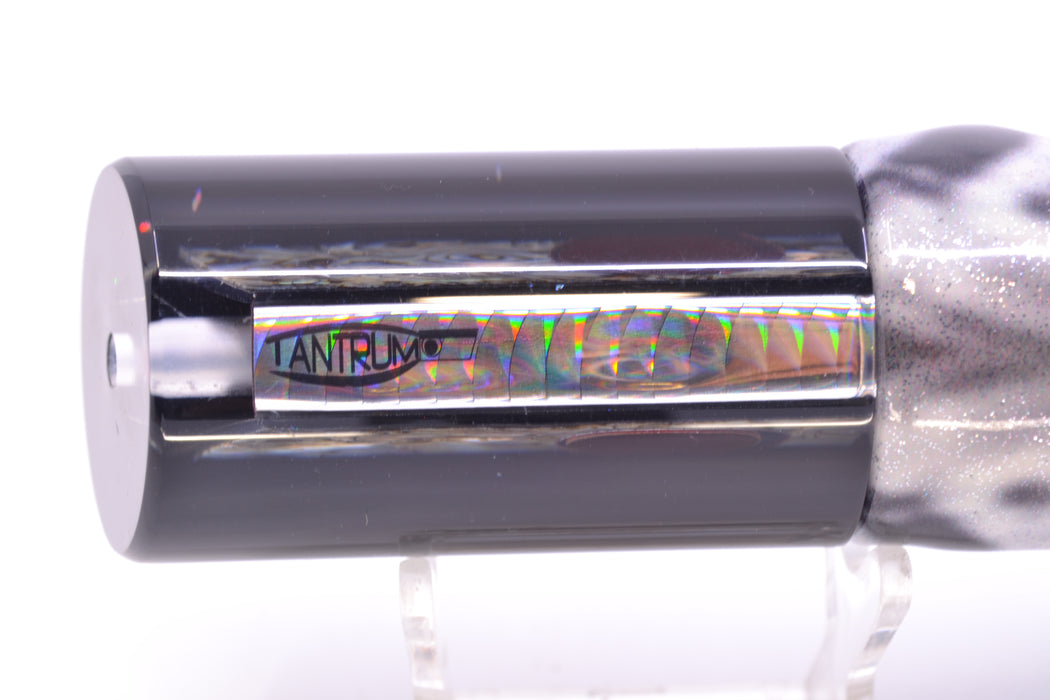 TANTRUM Lures Abalone Shell Black Back Large Tube 12" 7.7oz Fire Tailz Vinyl Wahoo