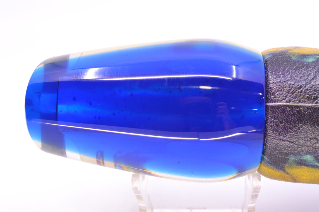 Marlin Magic Lures Golden MOP Blue Back Red Eyes Captain's Choice 14" 11oz ALV Tuna