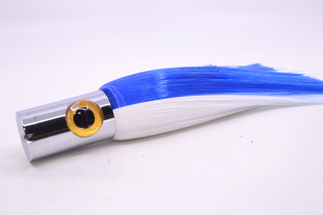 Iland Lures Blue-White Hair Chrome Head Iland Express 10.5" 3oz EX220-BL/WH