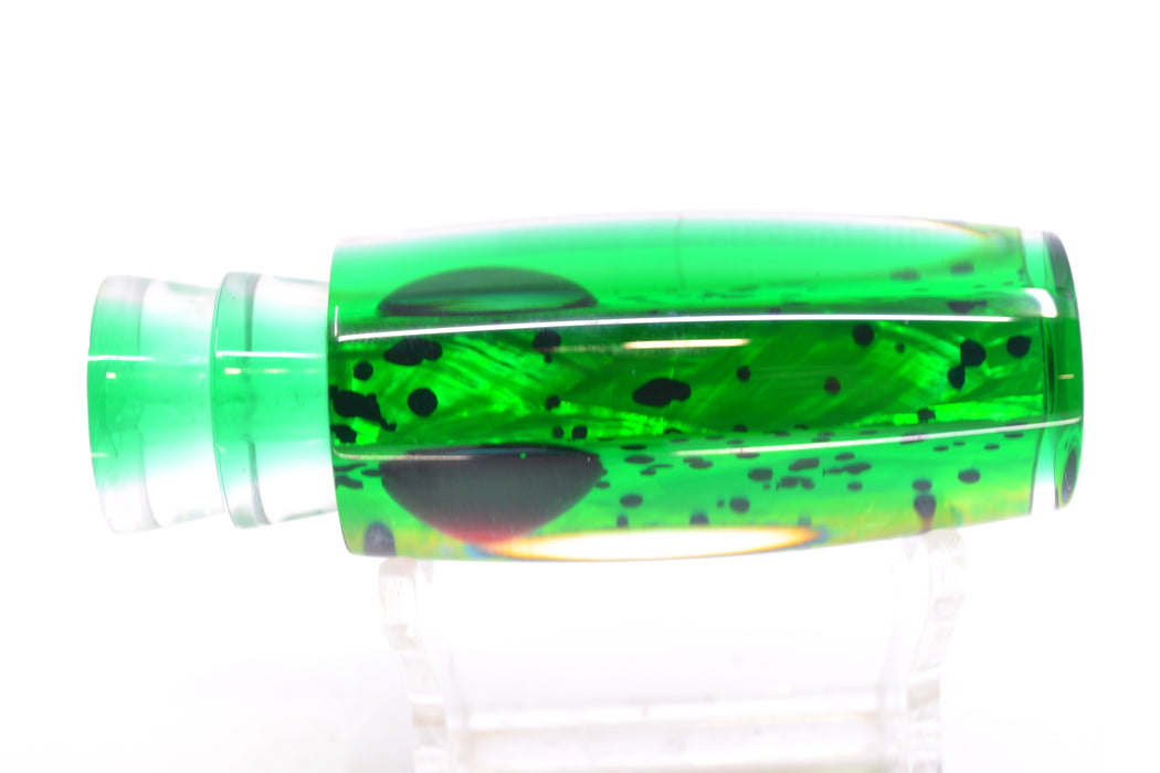 Moyes Lures Mahi MOP Green Back Red Eyes Small Shotgun 9" 2oz