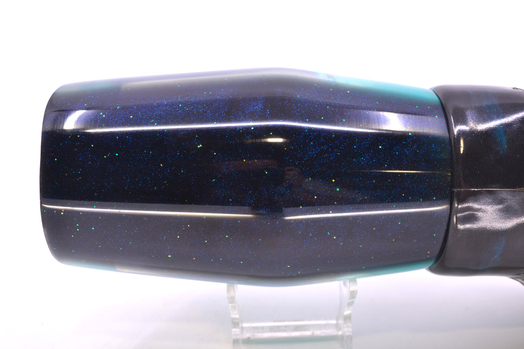 Ali'i Kai Lures Bonito Turquoise-White Fish Head Black Back Torta Teaser 30oz FT Vinyl