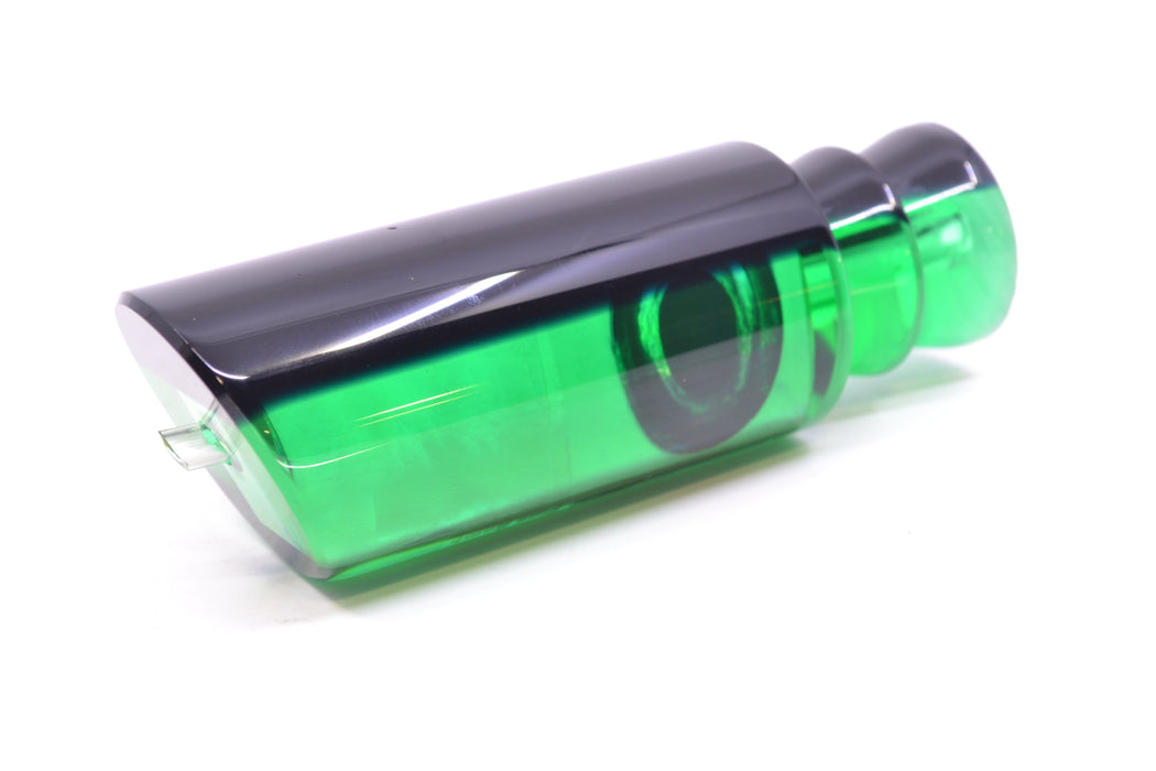 Moyes Lures Green MOP Black Back Taxi Eyes Medium Pipe Bomb 12" 4.6oz
