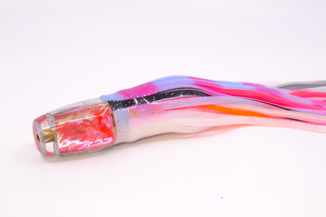 Koya Lures Pink MOP-Silver Starburst JP 511 9" 4oz Skirted Gay Bob GZE