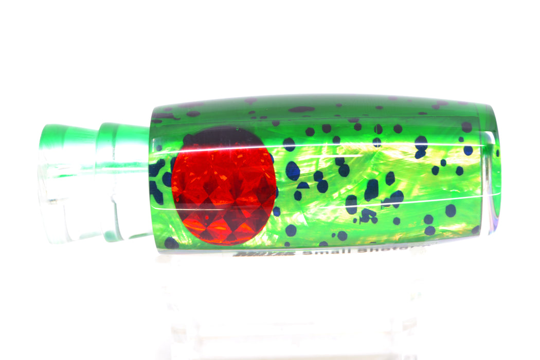 Moyes Lures Mahi MOP Green Back Red Eyes Small Shotgun 9" 2oz