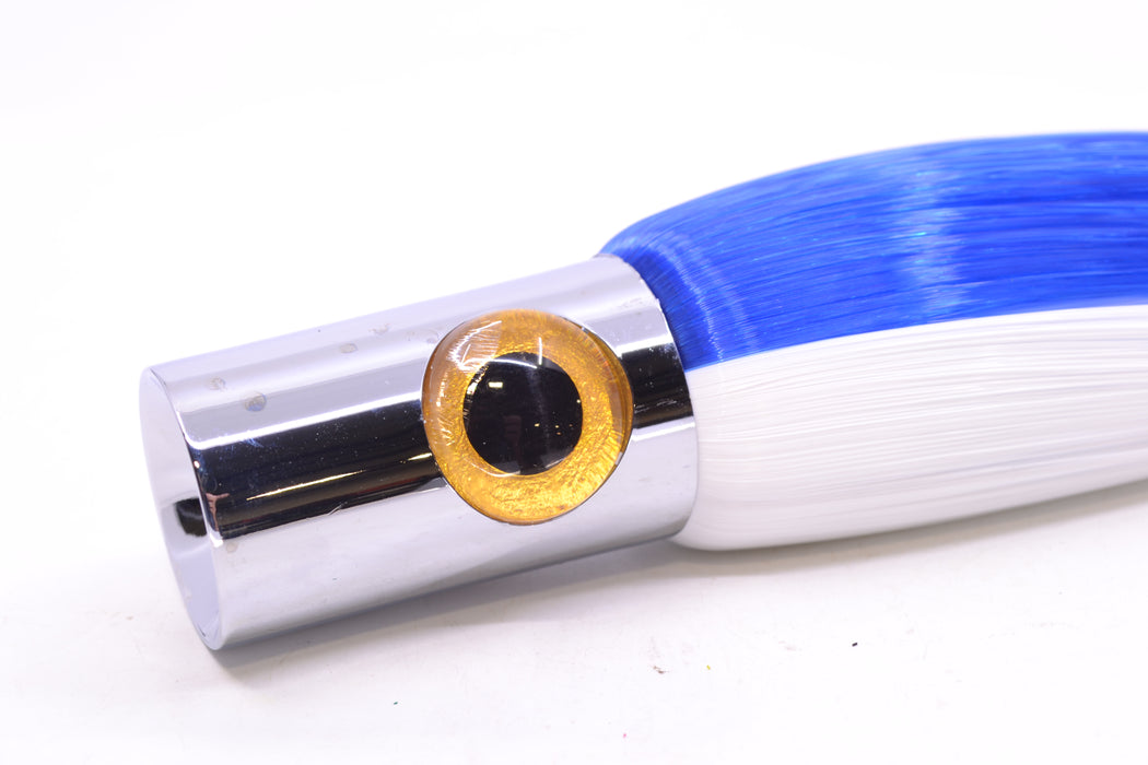 Iland Lures Blue-White Hair Chrome Head Iland Express 10.5" 3oz EX220-BL/WH