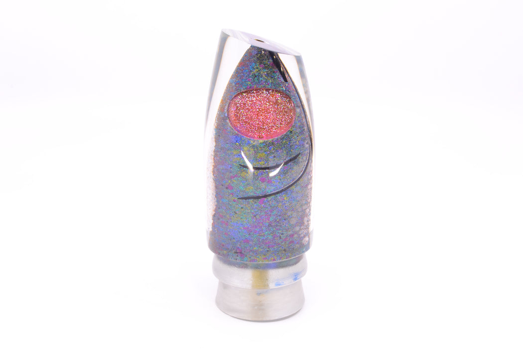 Joe Yee by KEGZ-Niiyama Collab Blue Fish Head Pink Eyes Super Plunger 14" 7.2oz GZE