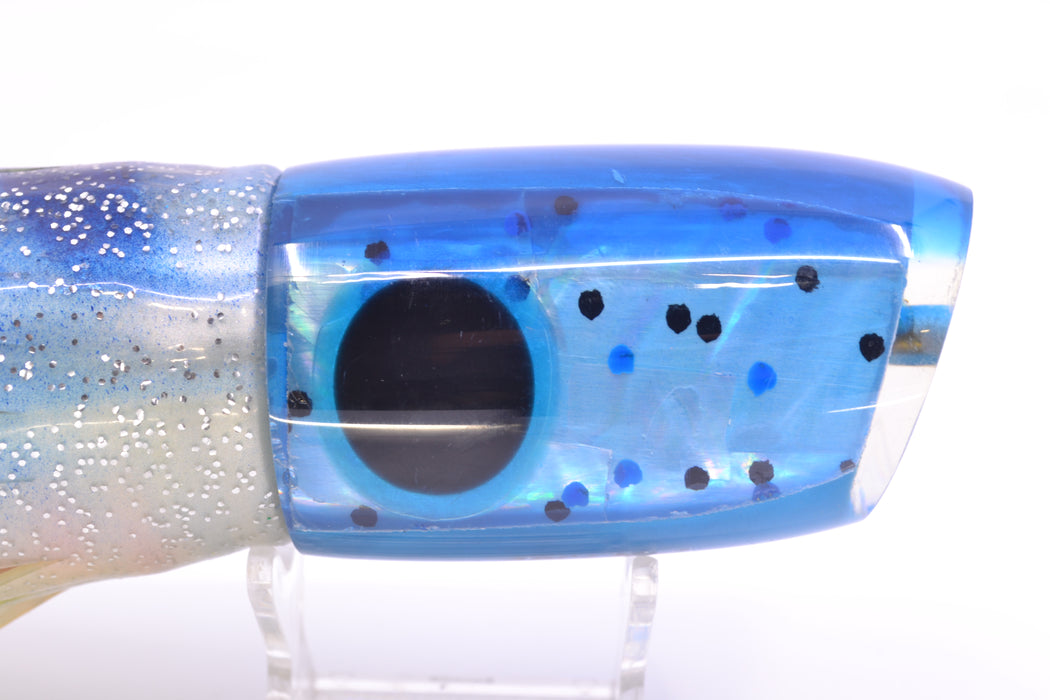 Ali'i Kai Lures Blue Mahi Blue Back Plunger 14" 12oz Skirted Like New Pre-Owned GZE