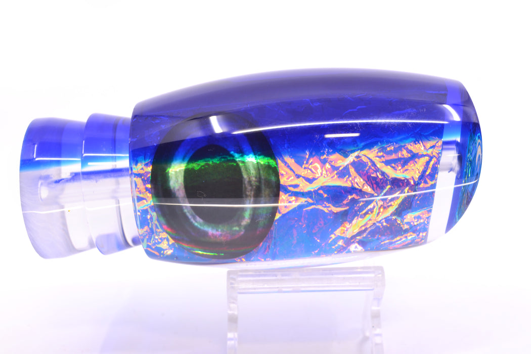 Moyes Lures Blue-Pink Dichro Blue Back Taxi Eyes 1305 16" 12oz