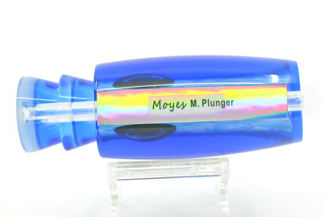 Moyes Lures Rainbow MOP Blue Back Medium Plunger 12" 5oz