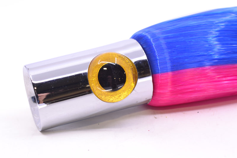Iland Lures Blue-Pink Hair Chrome Head Iland Express 10.5" 3oz EX220-BL/PK