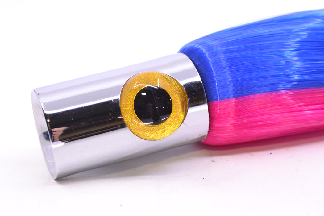 Iland Lures Blue-Pink Hair Chrome Head Iland Express 10.5" 3oz EX220-BL/PK