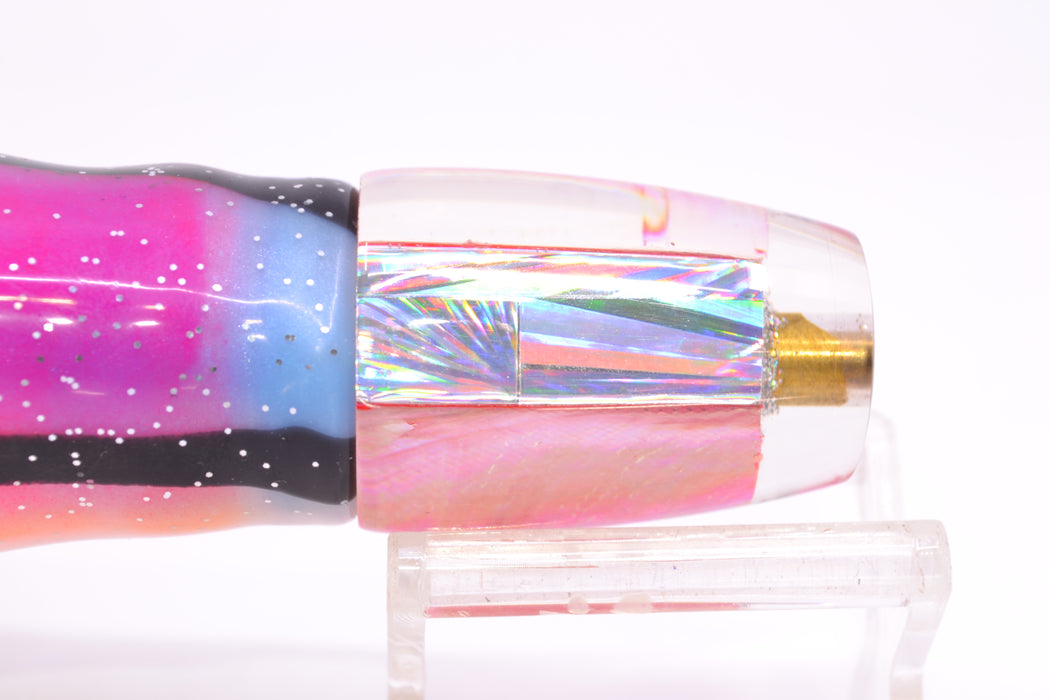 Koya Lures Pink MOP-Silver Starburst JP 511 9" 4oz Skirted Gay Bob GZE