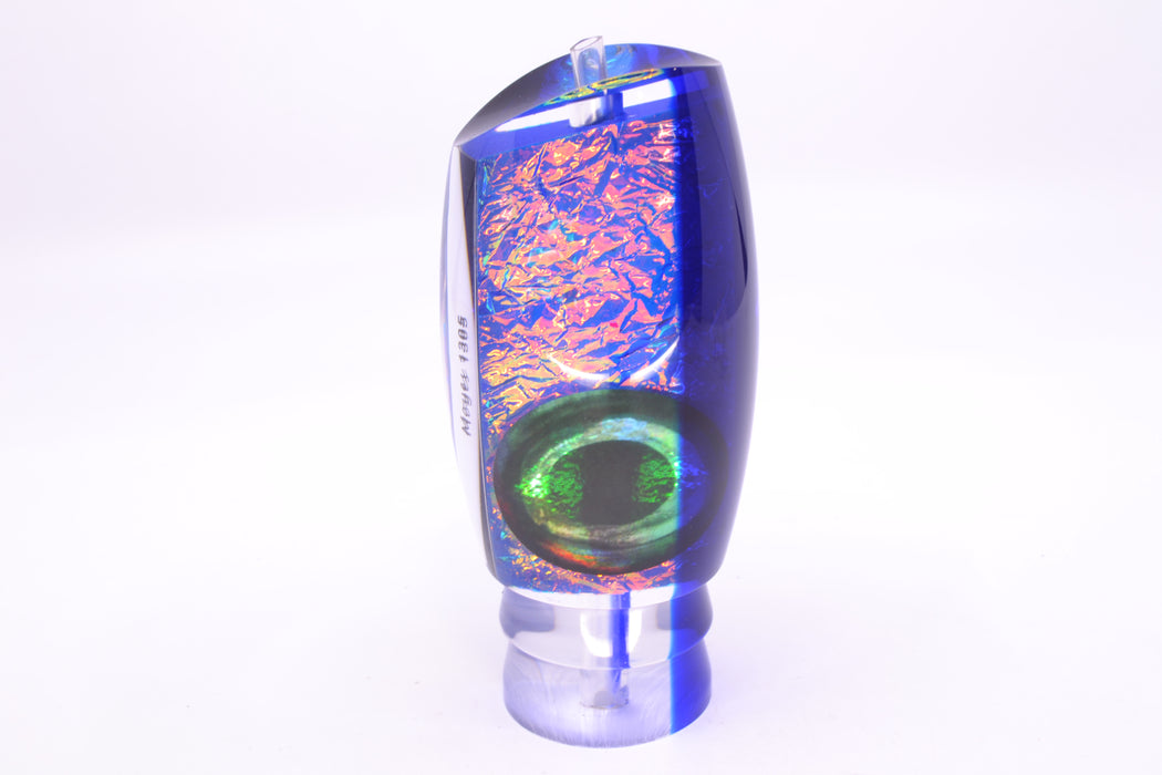 Moyes Lures Blue-Pink Dichro Blue Back Taxi Eyes 1305 16" 12oz