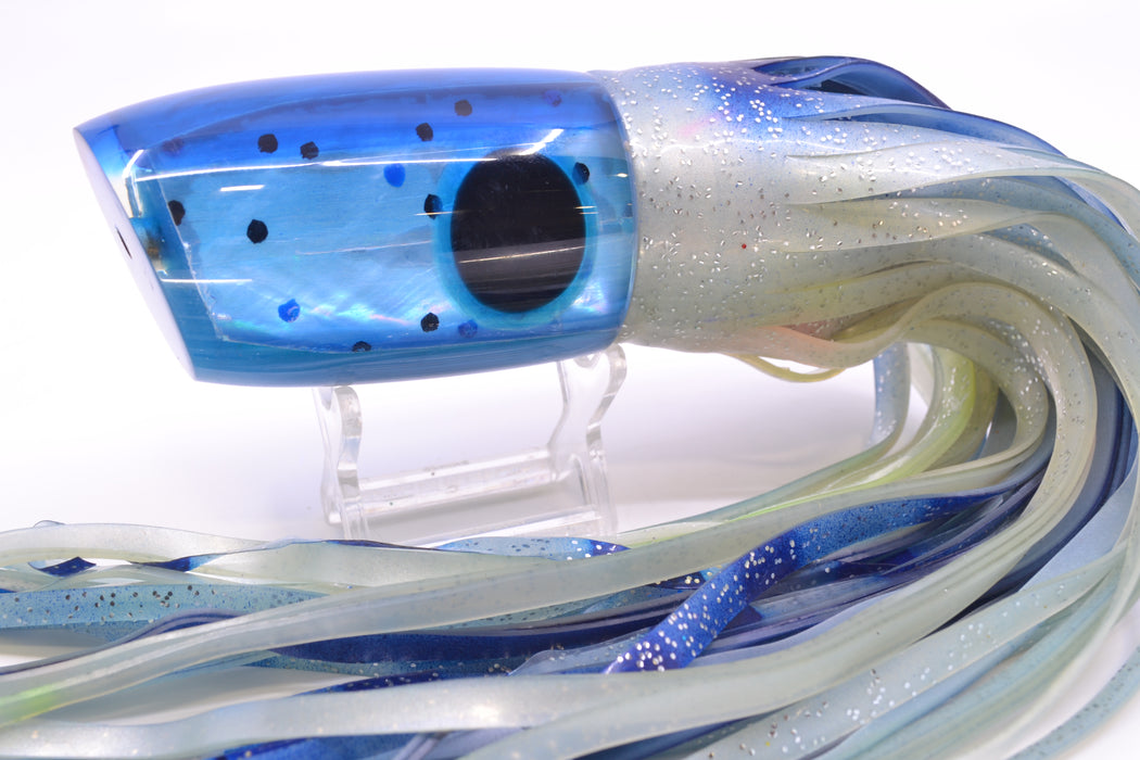 Ali'i Kai Lures Blue Mahi Blue Back Plunger 14" 12oz Skirted Like New Pre-Owned GZE
