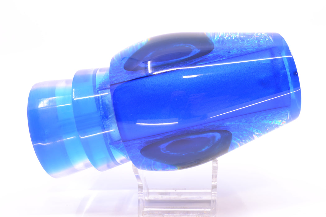 Moyes Lures Blue-Pink Dichro Blue Back Taxi Eyes Sumo Teaser 22oz GZE