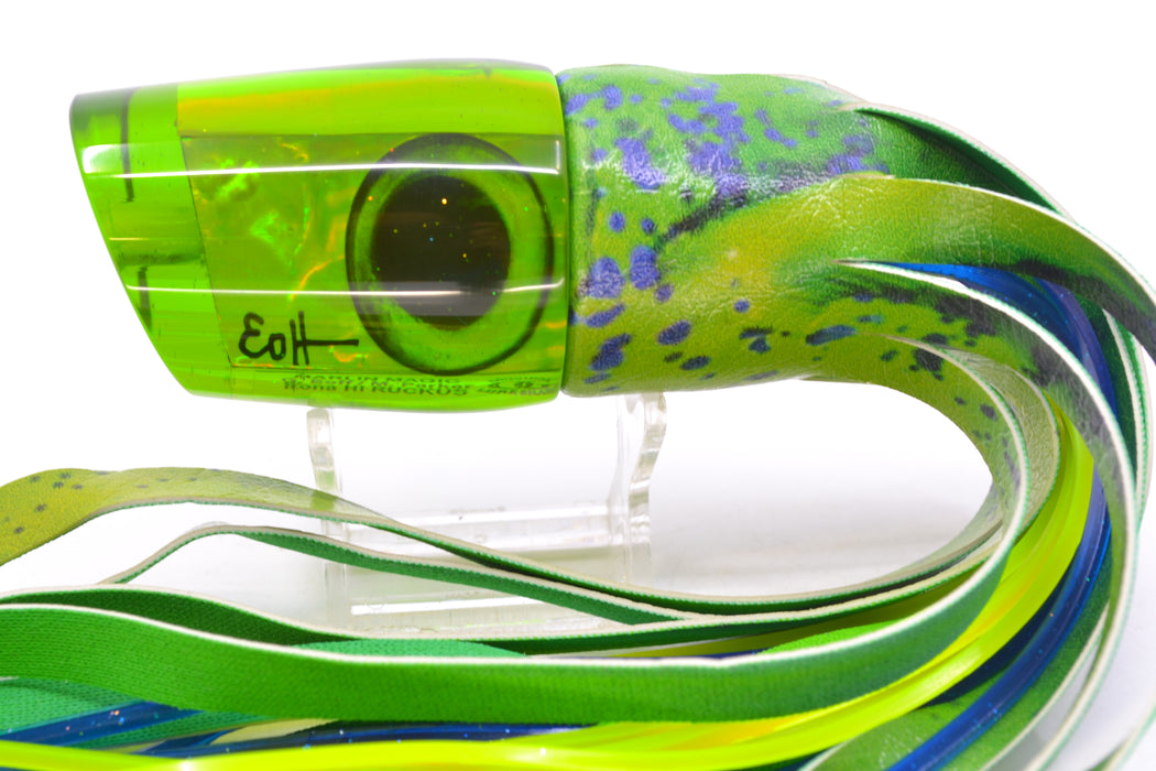 Marlin Magic Green Awabi Taxi Eyes Ruckus 12" 9oz ALV Vinyl Green Mahi