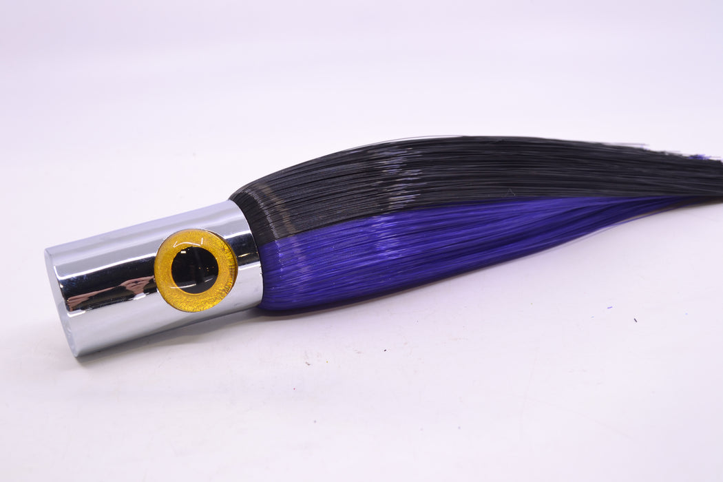 Iland Lures Black-Purple Hair Chrome Head Iland Express 10.5" 3oz EX220-BK/PL